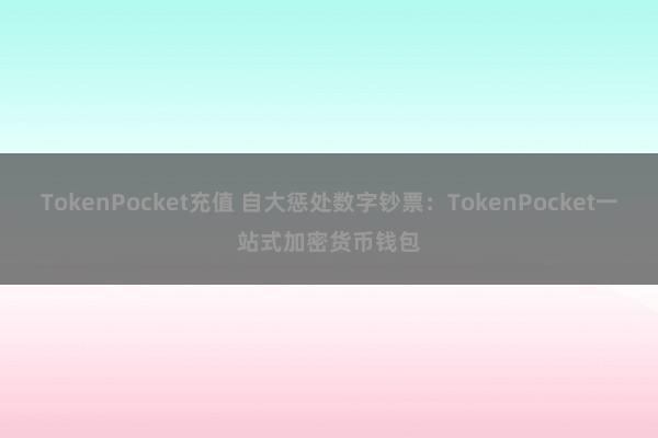 TokenPocket充值 自大惩处数字钞票：TokenPocket一站式加密货币钱包