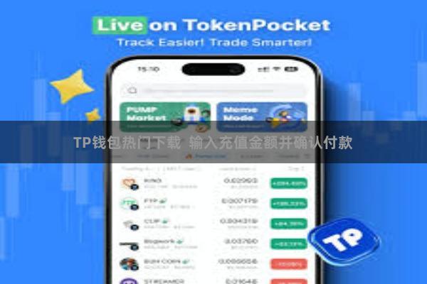 TP钱包热门下载 输入充值金额并确认付款